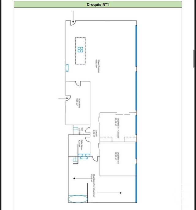 Appartement F4 à vendre - 4 pièces - 132.06 m2 - CANNES - 06 - PROVENCE-ALPES-COTE-D-AZUR - Century 21 Hanna Logis