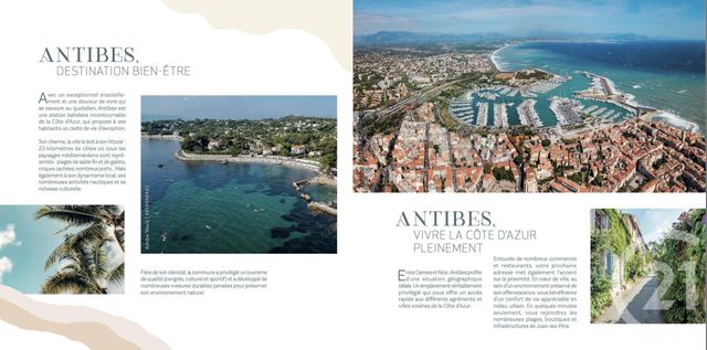 Appartement F3 à vendre - 3 pièces - 73.38 m2 - JUAN LES PINS - 06 - PROVENCE-ALPES-COTE-D-AZUR - Century 21 Hanna Logis