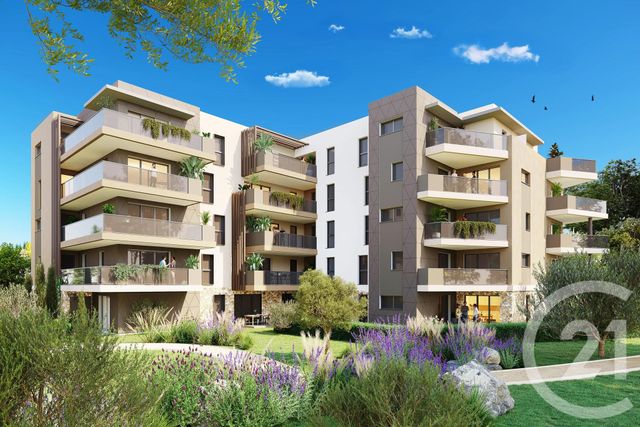 Appartement F3 à vendre - 3 pièces - 63.6 m2 - ANTIBES - 06 - PROVENCE-ALPES-COTE-D-AZUR - Century 21 Hanna Logis