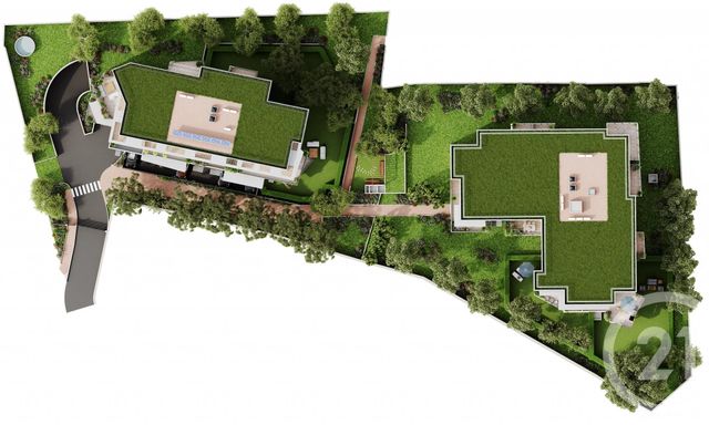 Appartement F3 à vendre - 3 pièces - 63.6 m2 - ANTIBES - 06 - PROVENCE-ALPES-COTE-D-AZUR - Century 21 Hanna Logis