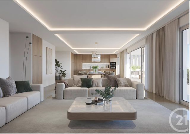Appartement F4 à vendre - 4 pièces - 91.43 m2 - CANNES - 06 - PROVENCE-ALPES-COTE-D-AZUR - Century 21 Hanna Logis