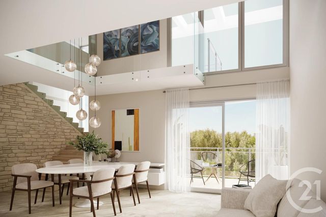 Appartement Duplex à vendre - 4 pièces - 111.28 m2 - ANTIBES - 06 - PROVENCE-ALPES-COTE-D-AZUR - Century 21 Hanna Logis