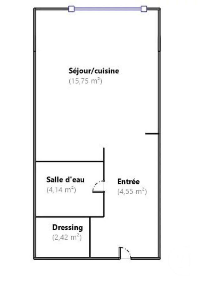 Appartement Studio à vendre - 1 pièce - 26.86 m2 - CANNES - 06 - PROVENCE-ALPES-COTE-D-AZUR - Century 21 Hanna Logis