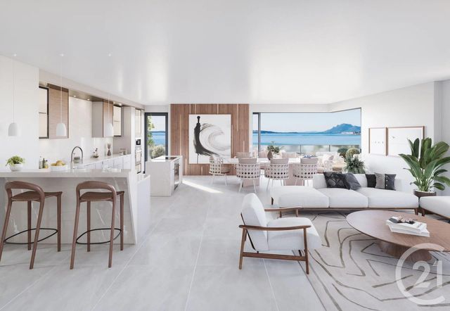 Appartement F4 à vendre - 4 pièces - 117.5 m2 - JUAN LES PINS - 06 - PROVENCE-ALPES-COTE-D-AZUR - Century 21 Hanna Logis